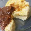 El cooksnap de Mía cuando hizo Flan en taza🍮 (microondas).