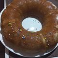 El cooksnap de Daniela Jofré cuando hizo Queque básico.