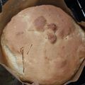 El cooksnap de Gaby Carmena cuando hizo Pan dulce sin tacc.