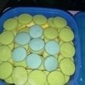 El cooksnap de Marilu Silv cuando hizo Alfajores de Maicena coloridos 🌈.
