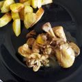 El cooksnap de Angie Perálvarez Fernández cuando hizo Muslos de pollo a la Coca-Cola.