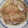 El cooksnap de Daniela Heredia cuando hizo Filetes de Pescado con hierbas aromáticas.