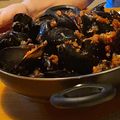 El cooksnap de Elisa Perez cuando hizo Mejillones en salsa.