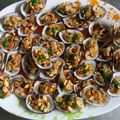 Cooksnap của Lý Thiên khi họ làm theo món Hàu nướng mỡ hành