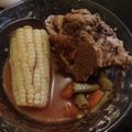 El cooksnap de Toga Galindo cuando hizo Caldo de espinazo.