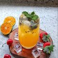 Cooksnap dari Nindaummuzia untuk resep Es Jeruk Selasih
