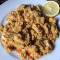 El cooksnap de noret cuando hizo Cuscús de coliflor con verduras y pollo.