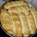 El cooksnap de Daiana Sassi cuando hizo Pan flauta, pan mignon.