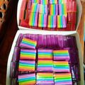 Cooksnap dari Zhafran's Kitchen untuk resep Lapis rainbow 3 loyang 🌈