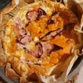 il Simona Camerin quando ha preparato Torta salata con la zucca