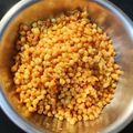 Ekta Rajput का कुकस्नैप जब उन्होंने घर की नमकीन बूँदी (Ghar ki namkeen boondi recipe in Hindi) बनाया था।