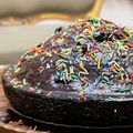 کوک اسنپ عاطفه خانم بعد از امتحان کردن کیک خیس شکلاتی کافی شاپی 😋🍰🍫(Wet chocolate cake coffee shop).