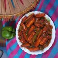 Debi Deb's cooksnap of when they made ক্যাপ্সিকাম চিলি পানির (Capsicum chilli paneer recipe in Bengali).