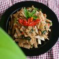 Cooksnap dari Andrenia Giawati untuk resep Kadedemes / Oseng Kulit Singkong