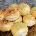 کوک اسنپ Razieh بعد از امتحان کردن شیرینی دانمارکی.