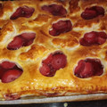 El cooksnap de joan cuando hizo Tarta de fresas 🍓.