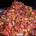 Chef Richa pathak. का कुकस्नैप जब उन्होंने स्पाइसी चने (spicy chane recipe in Hindi) बनाया था।