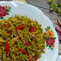 Cooksnap dari Mama Rofif Najmi untuk resep Tumis Bunga Pepaya Teri (ga pake pait)