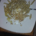 El cooksnap de April Heartbeat cuando hizo Macarrones con huevo.