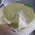  Ting匠手作 的 抹茶千層蛋糕｜Matcha Mille Crêpe Cake cooksnap