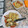 El cooksnap de Dika Elez cuando hizo Pollo al horno con patatas, tomate, cebolletas y ajo.