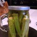 dobbsb54's cooksnap of when they made Pickled Okra.