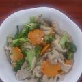Cooksnap của Giang Vũ khi họ làm theo món Bông Cải Xanh Xào Cá Viên+Nấm Đông Cô