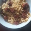 Cooksnap của Thủy Trần khi họ làm theo món Mỳ ý xúc xích