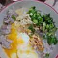 รูป Cooksnap ของ Nuon Kaew เมื่อเขาทำ ข้าวต้มกระดูกหมู​ใส่ไชโป้ว