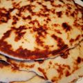 Grill-Master's cooksnap of when they made Sheree's Garlic Naan (Indian flat bread).