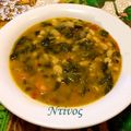 Cooksnap από Κοντόπουλος Κωνστ στη συνταγή Λεμονάτη φασολάδα με σπανάκι και κουρκουμά