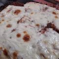 El cooksnap de Eliza Gomez cuando hizo Pan de carne clásico a la pizza.