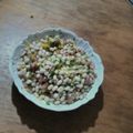 El cooksnap de Juan Pablo Gonzales Moraga cuando hizo Ensalada de porotos con pimientos y ciboulette.