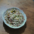 El cooksnap de Juan Pablo Gonzales Moraga cuando hizo Ensalada de porotos con pimientos y ciboulette.