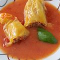 Magyarné Nyírő Kati Cooksnap-ja, amikor elkészítette a(z) Töltött paprika, bazsalikommal ízesítve receptet.