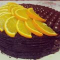 Bianka Tóthová Cooksnap-ja, amikor elkészítette a(z) Narancsos trüffeltorta receptet.
