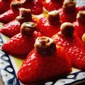 El cooksnap de Arianne cuando hizo 119.🍓Fresas con anchoas🐟.