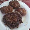El cooksnap de Joita Espinoza cuando hizo Hamburguesas de carne molida.