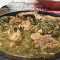 El cooksnap de Sara Cdf cuando hizo Conejo guisado al pimentón.