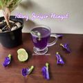 Cooksnap dari Dapur Ibuk Kayana untuk resep Butterfly Pea & Lime Tea