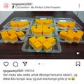 Cooksnap Njoy Pastry semasa beliau membuat Seri Muka Labu Malaysiaku.