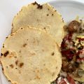 Lisa's cooksnap of when they made Selbstgemachte Mais-Tortillas.