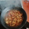 El cooksnap de Pilar Castro cuando hizo Conejo al ajillo, fácil y súper sabroso.