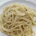Aki's cooksnap of when they made Cacio e Pepe 🧀.