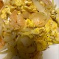 賴小孟 的 洋蔥蝦仁炒蛋 / 家常菜 cooksnap
