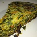 El cooksnap de Luchy Alterini cuando hizo Tortilla de acelga.