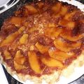 El cooksnap de Flor Aranda cuando hizo Torta de manzana invertida.