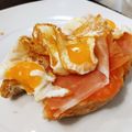 El cooksnap de Maurice Colmener cuando hizo Tosta Luilli con huevo de codorniz 🍳 🍅 🍻.