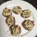El cooksnap de Maribel cuando hizo Champiñones rellenos de jamón y queso de cabra.