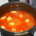Cooksnap-ul lui Lubita Iancu atunci când a preparat Supă de pui cu găluște de griș și bulion.